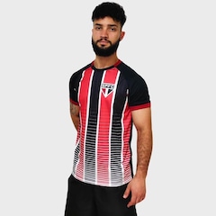 Camisa do São Paulo Level Tricolor Braziline - Masculina - Foto 3