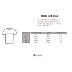 Camiseta Champion Athletic Basic Logo Bordado - Masculina - Foto 3