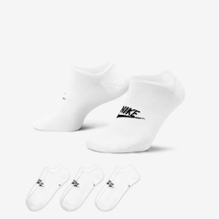Kit de Meias Soquetes Nike Sportswear Everyday Essentials - 3 Pares - Adulto - Foto 1