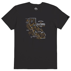 Camiseta Quiksilver Cali Surf Guide - Masculina - Foto 1