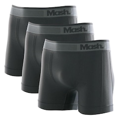 Kit Cuecas Boxer Mash Microfibra sem Costura 710.01 - Adulto - 3 unidades - Foto 1