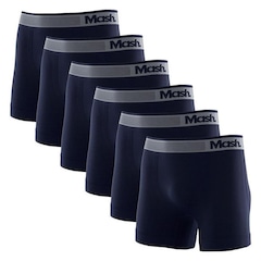 Kit Cuecas Boxer Mash Microfibra sem Costura 710.01 - Adulto - 6 unidades - Foto 1