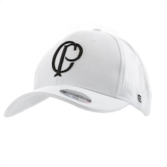 Boné Aba Curva Supercap Corinthians Bordado Frontal Dora - Snapback - Adulto - Foto 1