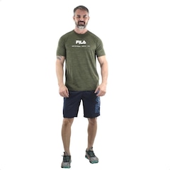 Camiseta Fila Sport Melange - Masculina - Foto 5