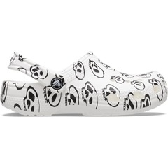 Sandália Crocs Classic Skull Print Clog K - Unissex - Foto 1