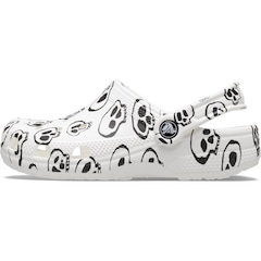 Sandália Crocs Classic Skull Print Clog T - Unissex - Foto 3