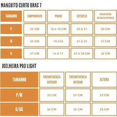 Kit Vôlei Tm7: Joelheira com Protetor + Manguito Curto - Adulto - Foto 6