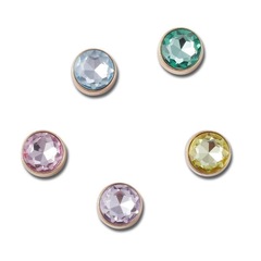 Jibbitz Pedras Coloridas Unico - Unissex - Foto 1