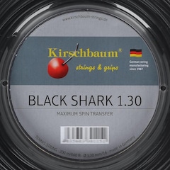 Corda para Raquete de Tênis Kirschbaum Black Shark 16L 1.30Mm Rolo com 200 Metros - Foto 2