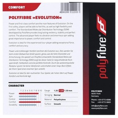 Corda para Raquete de Tênis Polyfibre Evolution 17L 1.25mm Set Individual - Foto 3