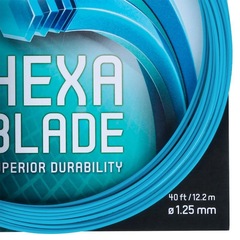 Corda para Raquete de Tênis Polyfibre Hexablade 17L 1.25mm - Set Individual - Foto 2