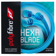 Corda para Raquete de Tênis Polyfibre Hexablade 17L 1.25mm - Set Individual - Foto 1