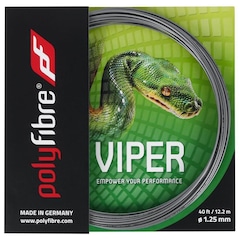 Corda para Raquete de Tênis Polyfibre Viper 17L 1.25mm Set Individual - Foto 1