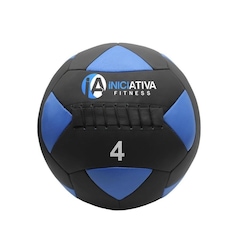 Kit Iniciativa Fitness: 1 Suporte para Wall Ball + 4 Wall Balls 4Kg, 6Kg, 8Kg e 10Kg - Foto 3