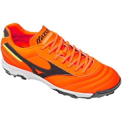 Chuteira Society Mizuno Morelia Classic AS TF - Adulto - Foto 2