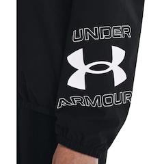 Blusão sem Capuz Under Armour Woven Graphic Crew - Feminino - Foto 4