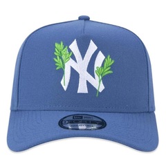 Boné Aba Curva New Era 940 A-Frame New York Yankees Rooted Nature - Snapback - Masculino - Foto 3