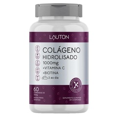 Colageno Hidrolisado Lauton + Biotina 60 Comprimidos - Foto 1