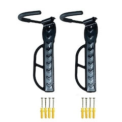 Kit Suportes para Bicicleta de Parede Vertical Rava Gancho Fixo - 2 Unidades - Foto 1