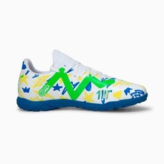 Chuteira Society Puma Neymar Njr Future Play + 1 Par de Meias Antiderrapante - Adulto - Foto 3