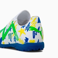 Chuteira Society Puma Neymar Njr Future Play + 1 Par de Meias Antiderrapante - Adulto - Foto 4