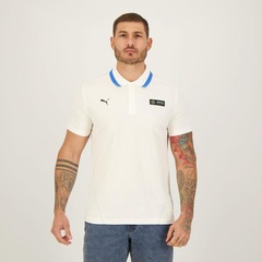 Camisa Polo Puma Mercedes Amg Petronas Pique - Masculina - Foto 1