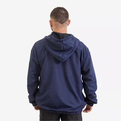 Jaqueta Corta Vento com Capuz New Fox Impermeável Tela Proteção - Masculina - Foto 4