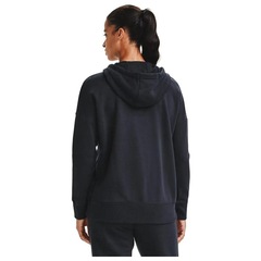 Blusão de Moletom com Capuz Under Armour Rival Fleece Fz Hoodie - Feminino - Foto 4