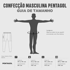 Calça de Goleiro Pentagol Defenser - Adulto - Foto 4