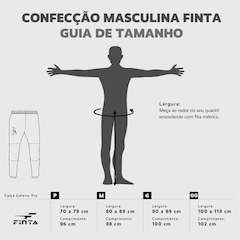 Calça de Goleiro Finta Profissional Slim - Adulto - Foto 5