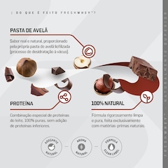 Freshwhey Dux Nutrition - Chocolate e Avelã - 450g - Foto 3