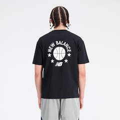 Camiseta New Balance Hoops - Masculina - Foto 4