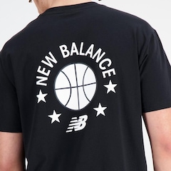 Camiseta New Balance Hoops - Masculina - Foto 6
