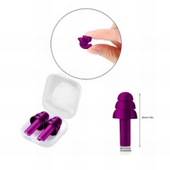 Kit Máscara de Natação Gold Sports Silicone Confort Hd - Touca Pu e Protetor Nasal e Ouvido - Adulto - Foto 3