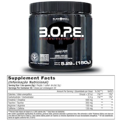Kit Pré-Treino Black Skull Bope - 150g - 3 Unidades - Foto 4