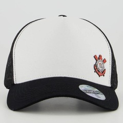 Boné Aba Curva do Corinthians Supercap - Snapback - Trucker - Adulto - Foto 2