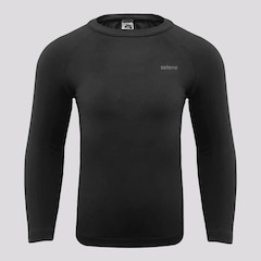 Camiseta Selene Manga Longa Proteção Uv50+ - Infantil - Foto 1