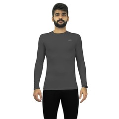 Camisa Térmica e Compressão Finta Manga Longa Uv 50 - Masculina - Foto 1