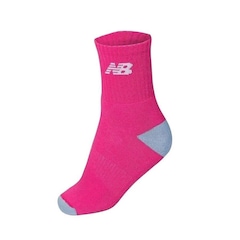 Kit de Meias Cano Alto New Balance - 3 Pares - Infantil - Foto 2