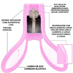 Aparelho Trainner Gold Sports Hit Pélvis Fortalecimento Muscular - Foto 5