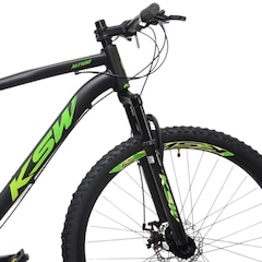 Bicicleta Aro 29 Ksw Xlt - 24V - Freio a Disco - Adulto - Foto 7