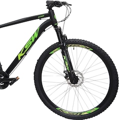 Bicicleta Aro 29 Ksw Xlt - 24V - Freio a Disco - Adulto - Foto 9