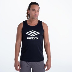Camiseta Regata Umbro Essential Diamond - Masculina - Foto 1