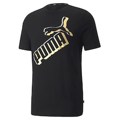 Camiseta Puma Essentials+ Big Logo - Masculina - Foto 6