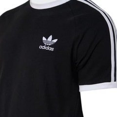 Camiseta adidas 3 Striples Black - Masculina - Foto 2