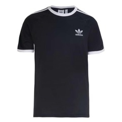 Camiseta adidas 3 Striples Black - Masculina - Foto 1