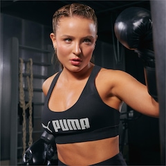 Top Fitness com Bojo Puma Mid Impact Fit Bra - Feminino - Foto 7