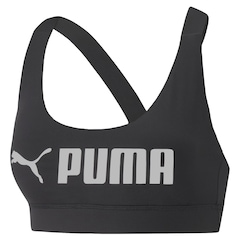 Top Fitness com Bojo Puma Mid Impact Fit Bra - Feminino - Foto 8