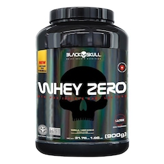 Whey Protein Black Skull Zero com Lactase - 900G - Foto 1