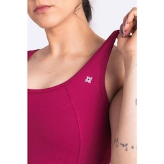 Top Fitness com Bojo Hupi Diversit Cereja - Feminino - Foto 7